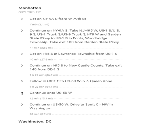 Process Mining compared to Mobile device maps 5